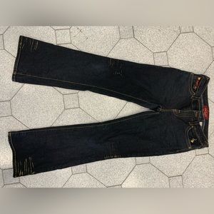 Baby Phat jeans! Authentic ! Dark denim, barely worn and freshly laundered!